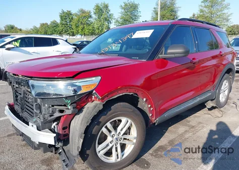 2020 Ford Explorer Xlt из США, поврежденный, VIN 1FMSK7DH8LGA23755